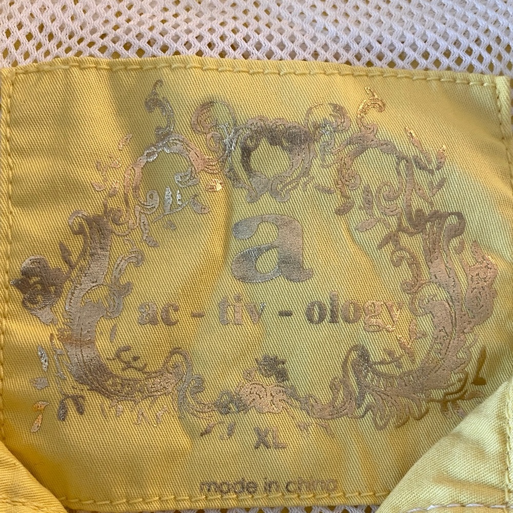 Yellow Utility Jacket - Picture 2 of 7